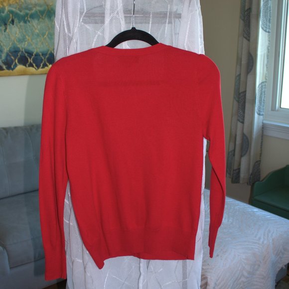 Worthington Low V-Neck Sweater | Button Down Cardigan - Picture 2 of 6